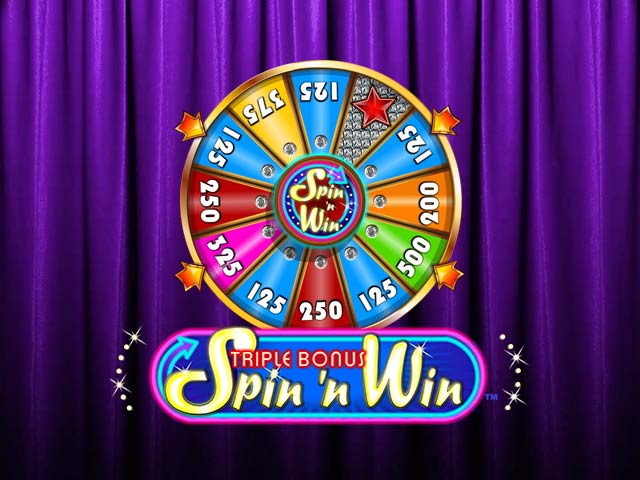 Klasični automat za igre Triple Bonus Spin 'N Win