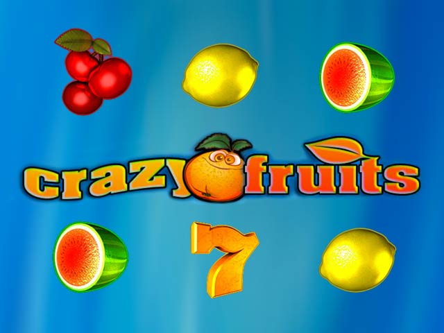 Automat za igre sa simbolima voća Crazy fruits