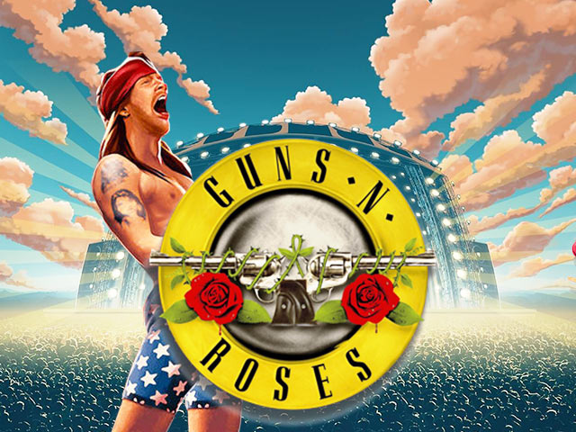 Automat za igre na sreću s glazbom Guns N’ Roses