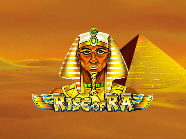Automat za igre s temom pustinje Rise of Ra